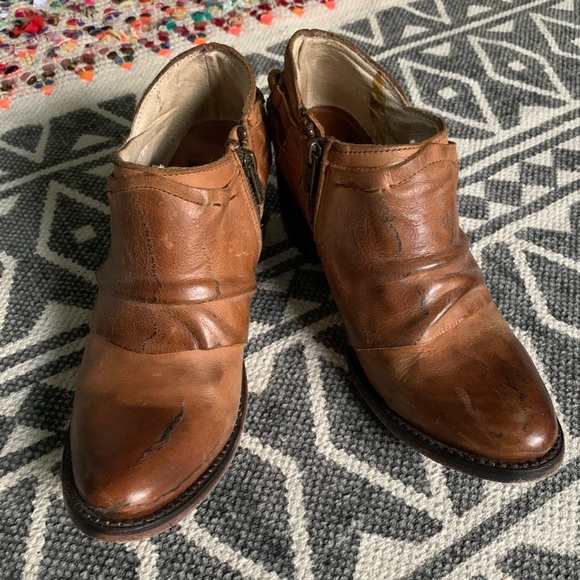 Freebird tan leather boots - Picture 14 of 14